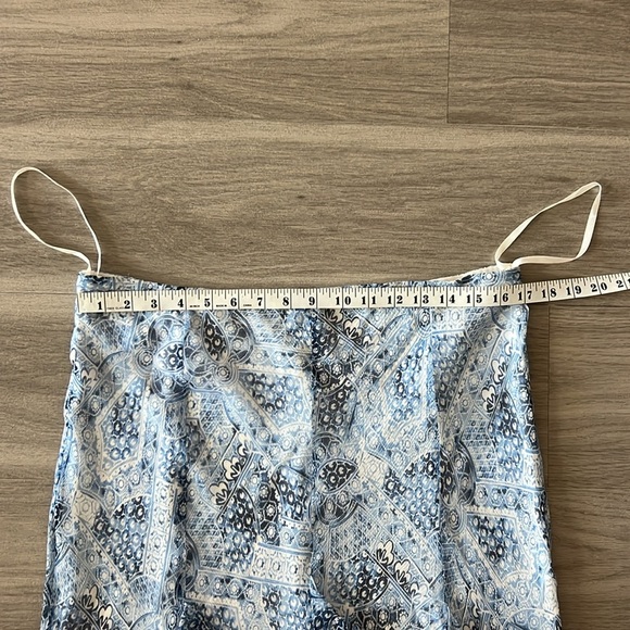 Lauren Ralph Lauren 100%Silk Skirt with ruffles - Picture 4 of 7